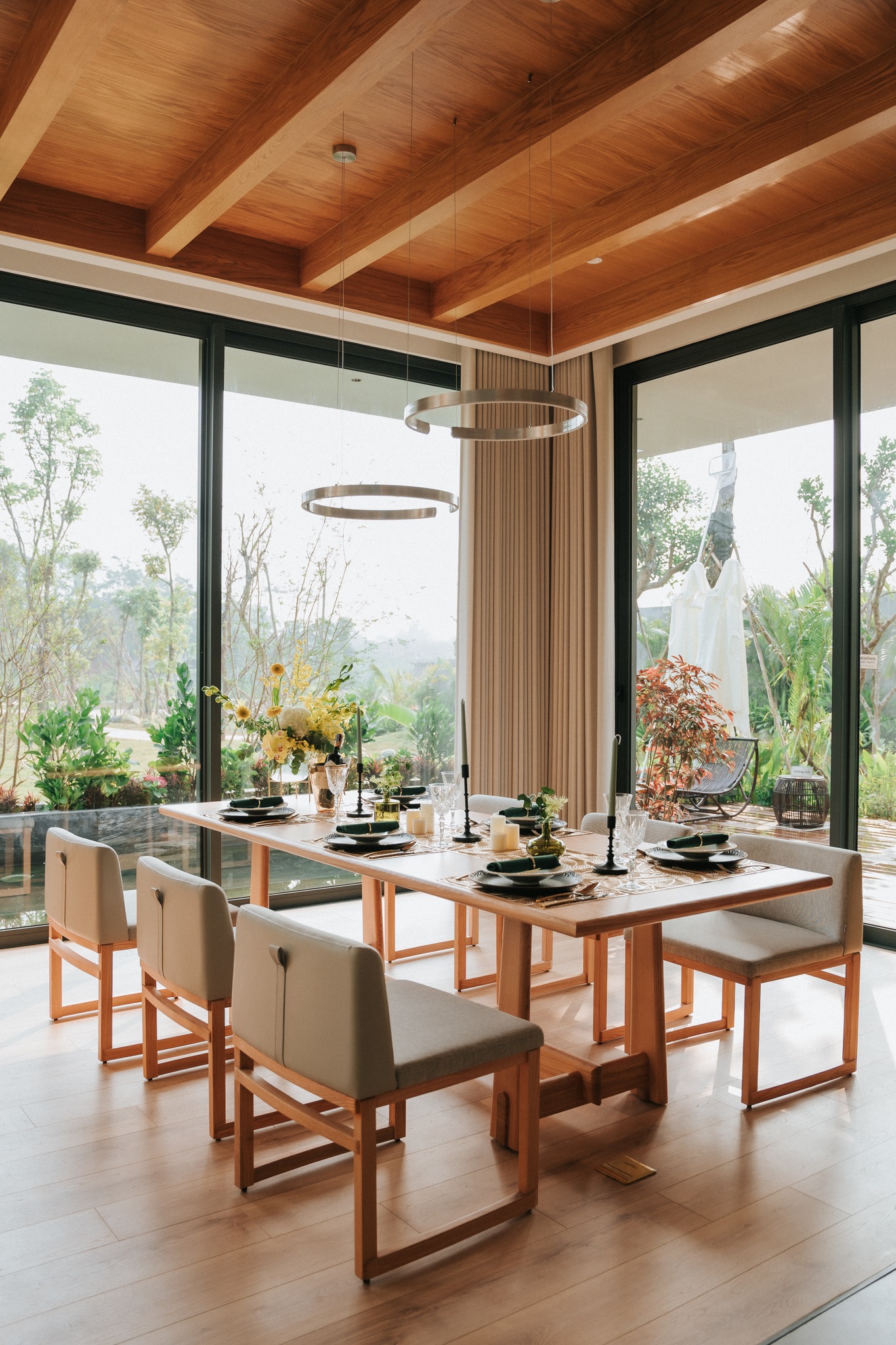 biệt thự mẫu dự án hà nội tropical garden