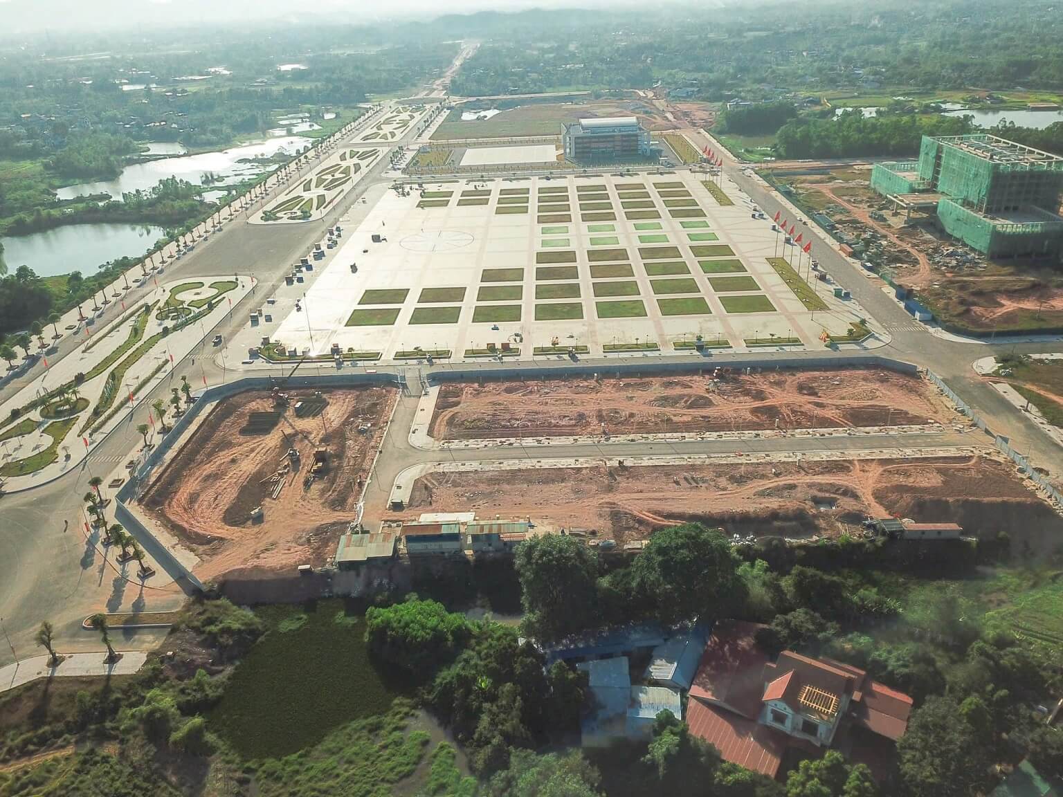 tiến độ dự án central square phổ yên thái nguyên