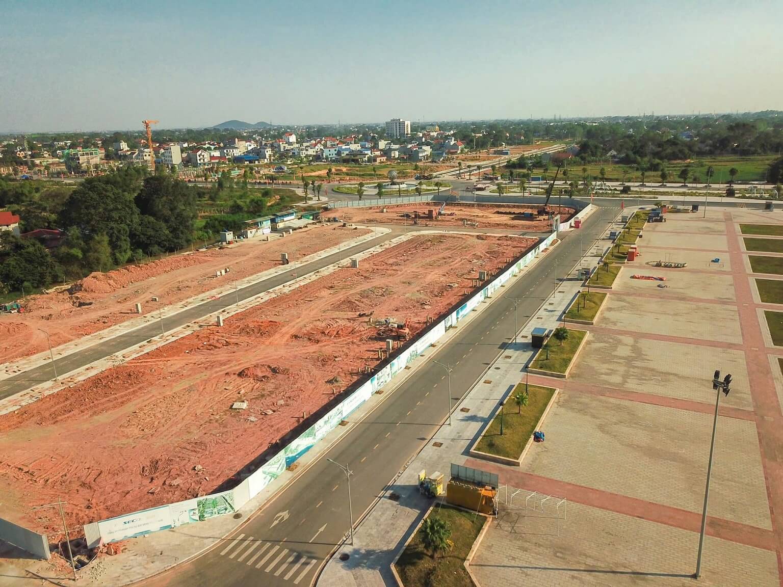 tiến độ dự án central square phổ yên thái nguyên