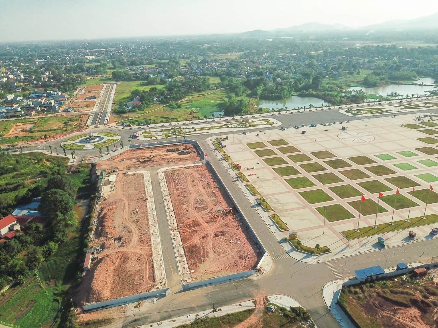 tiến độ dự án central square phổ yên thái nguyên