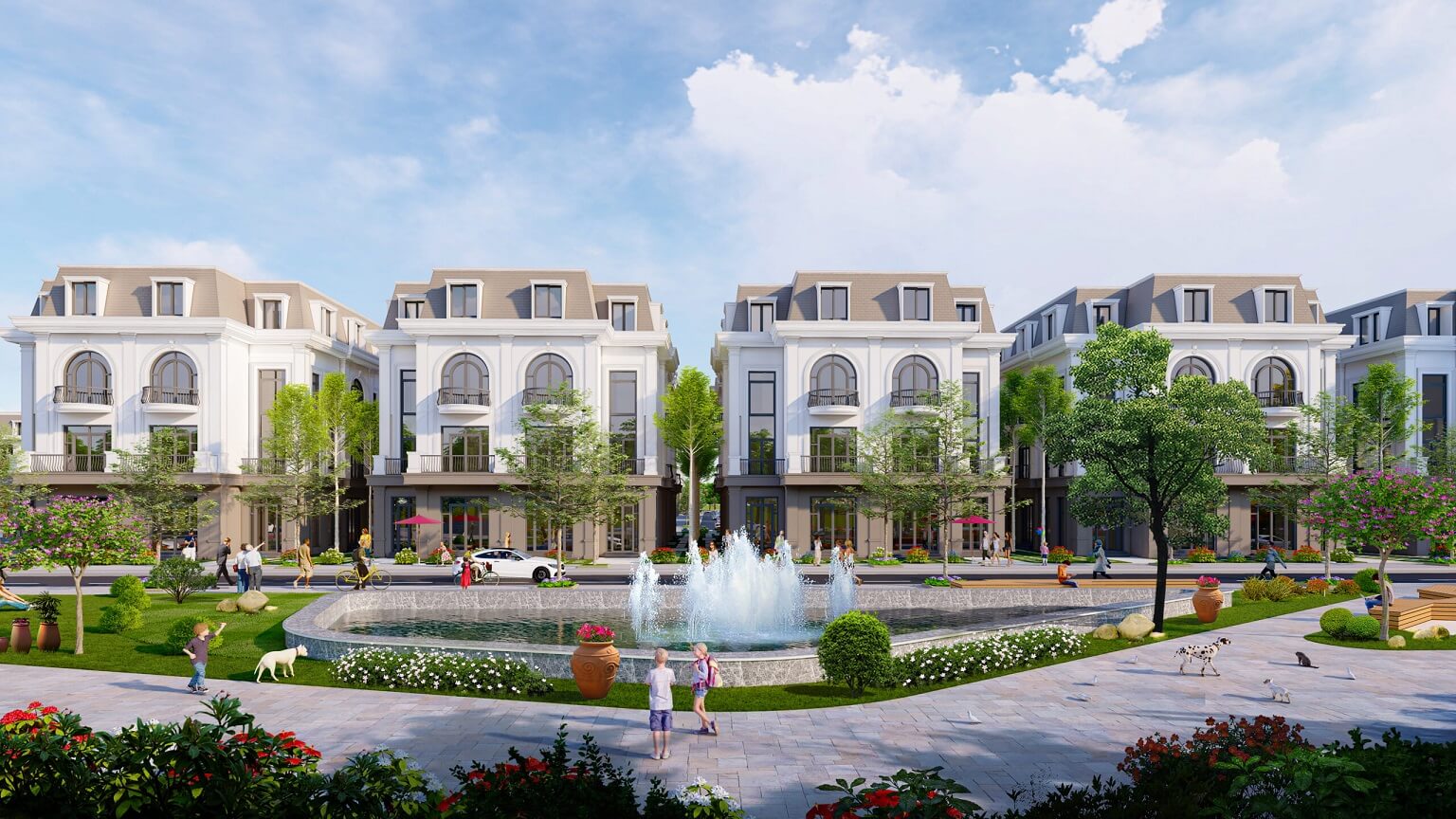 biệt thự dự án centreville lương sơn