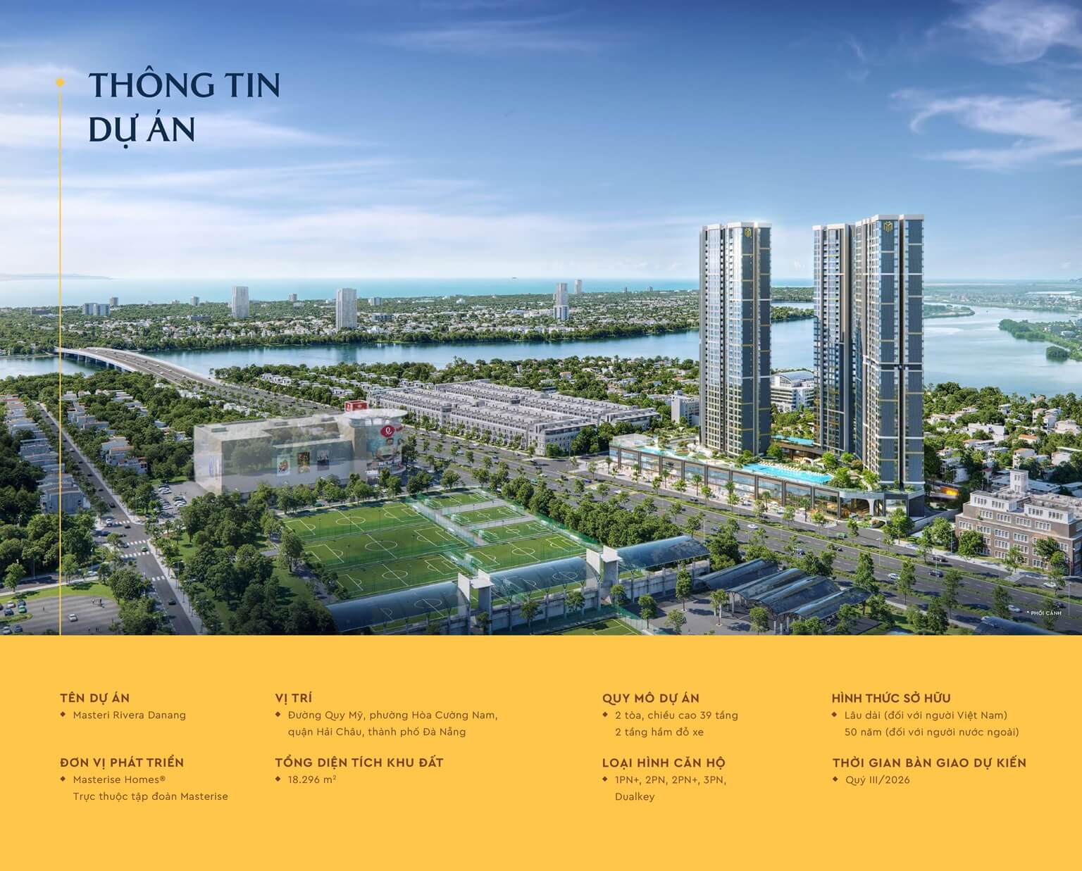Masteri Rivera Danang – Định Hình Chuẩn Sống Mới Tại Thành Phố Đà Nẵng